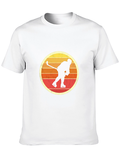 Camiseta Retro Hockey sobre Hielo