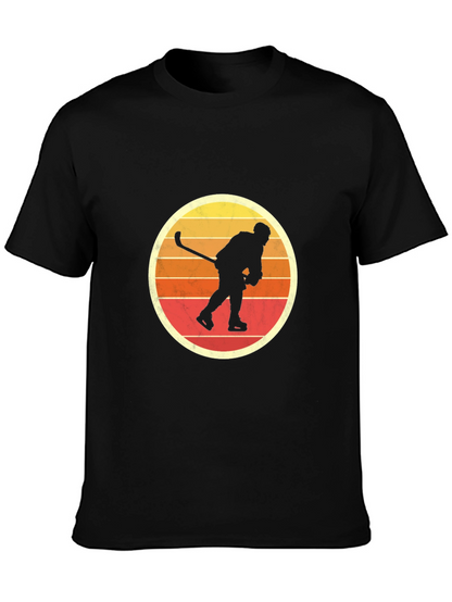 Camiseta Retro Hockey sobre Hielo