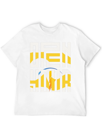 Camiseta Negra Deportiva con Diseño de Voleibol