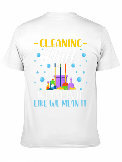 Camiseta Staff de Limpieza - Limpiamos como lo decimos