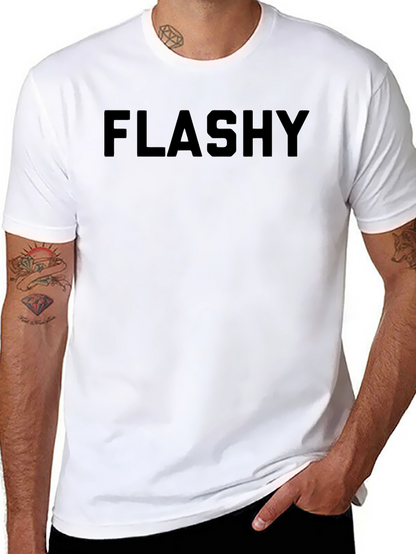 Camiseta Negra Flashy para Hombre