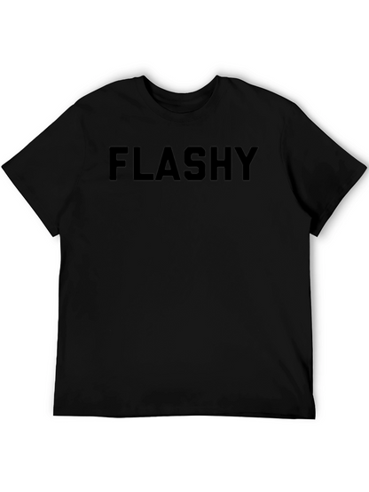 Camiseta Negra Flashy para Hombre