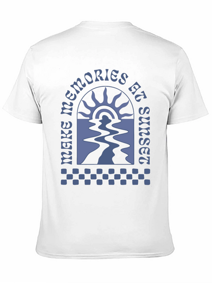 Camiseta Negra Memorias al Atardecer