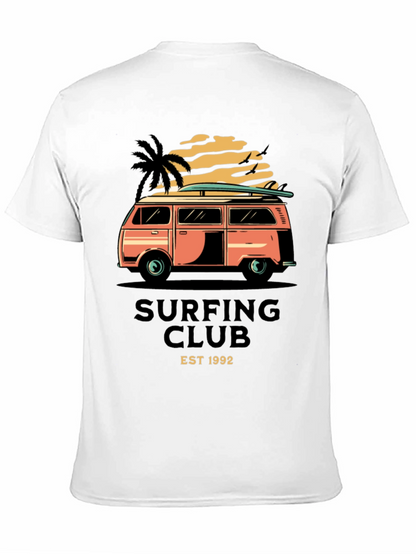Camiseta Negra Surf Club Est 1992