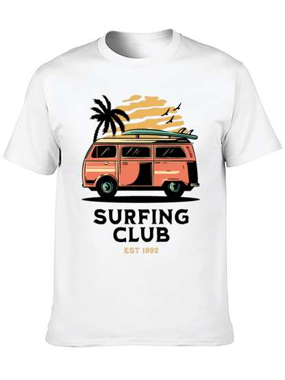 Camiseta Negra Surf Club Est 1992