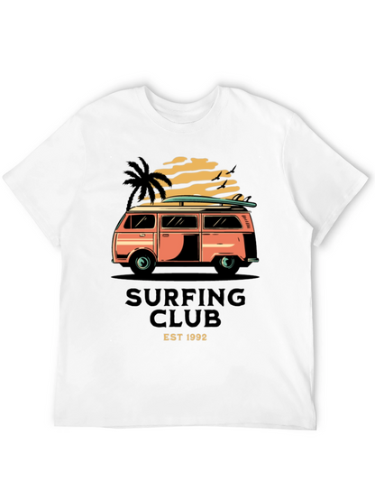 Camiseta Negra Surf Club Est 1992
