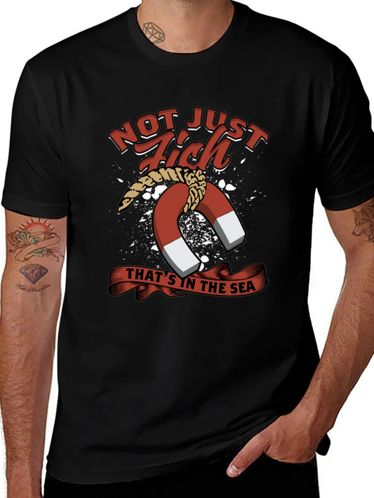 Camiseta Hombre: No solo peces tesoros del mar