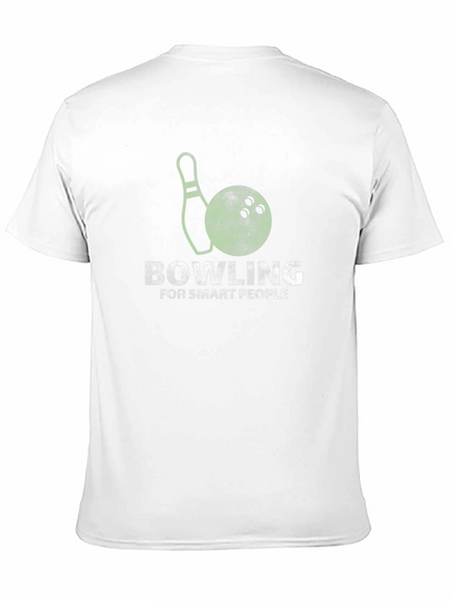 Camiseta Negra Bowling For Smart People