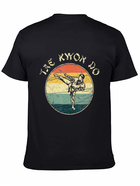 Camiseta Negra Vintage de Tae Kwon Do