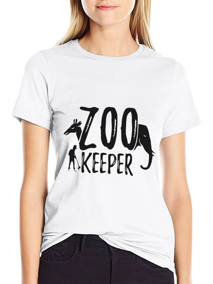 Camiseta Negra Zoo Keeper para Hombre