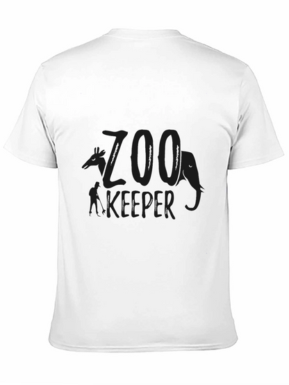 Camiseta Negra Zoo Keeper para Hombre