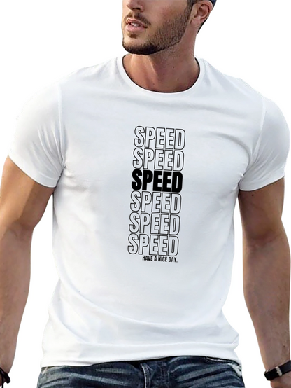 Camiseta Negra Speed: ¡A Máxima Velocidad!