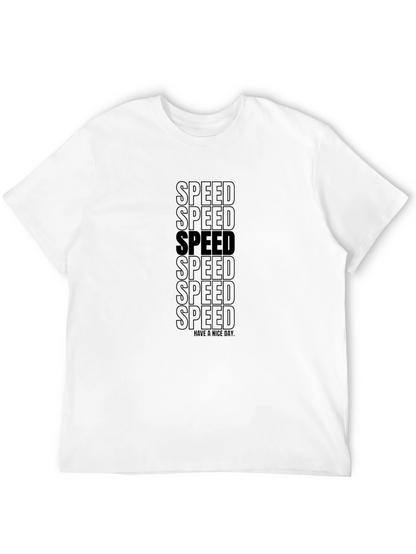Camiseta Negra Speed: ¡A Máxima Velocidad!