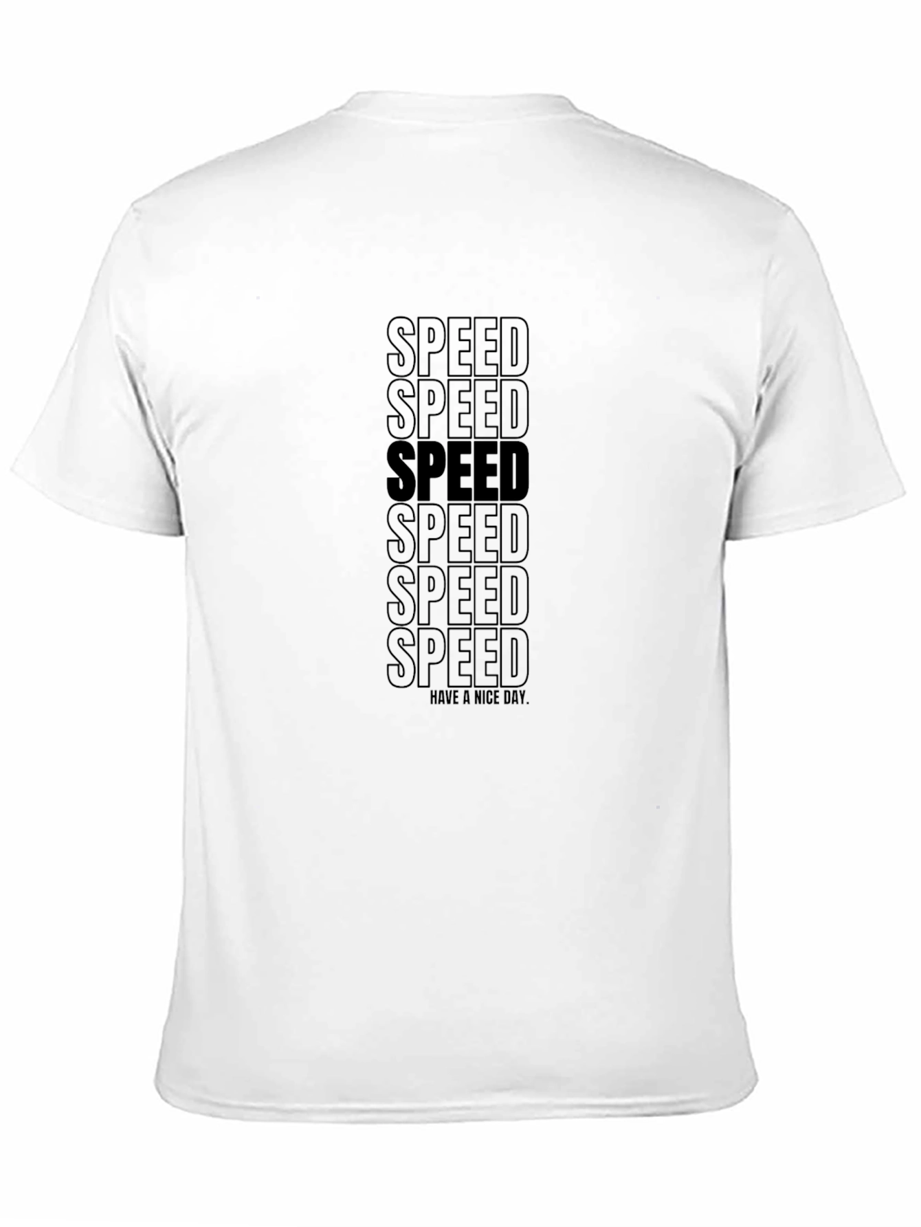Camiseta Negra Speed: ¡A Máxima Velocidad!