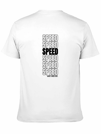 Camiseta Negra Speed: ¡A Máxima Velocidad!