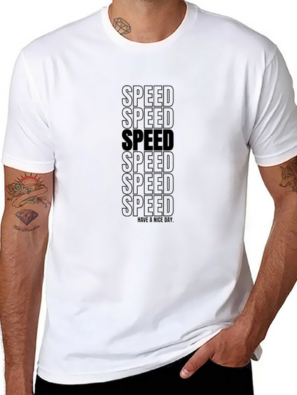 Camiseta Negra Speed: ¡A Máxima Velocidad!