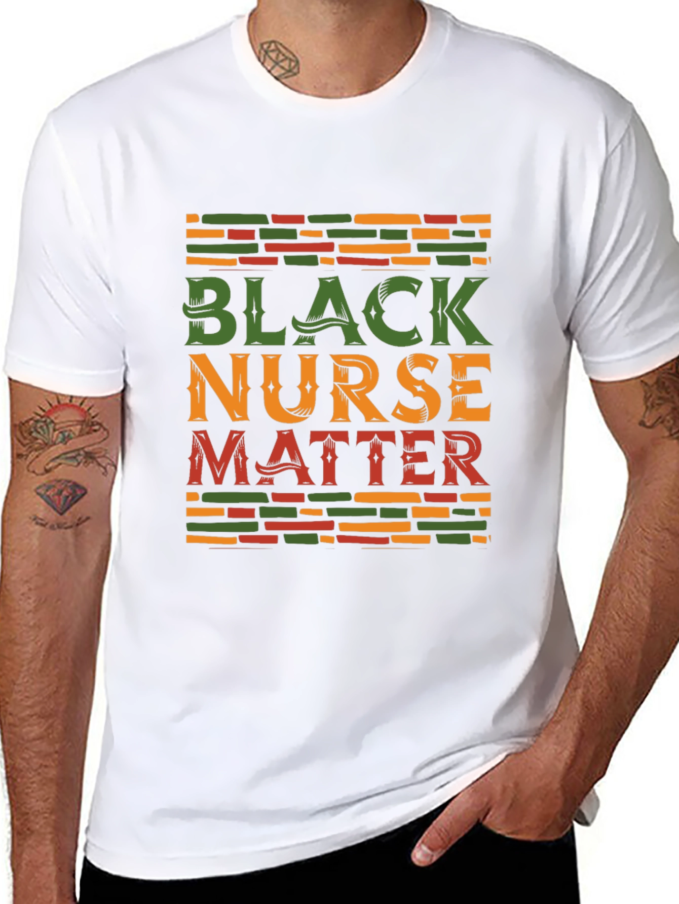 Camiseta Black Nurse Matter Algodón Unisex