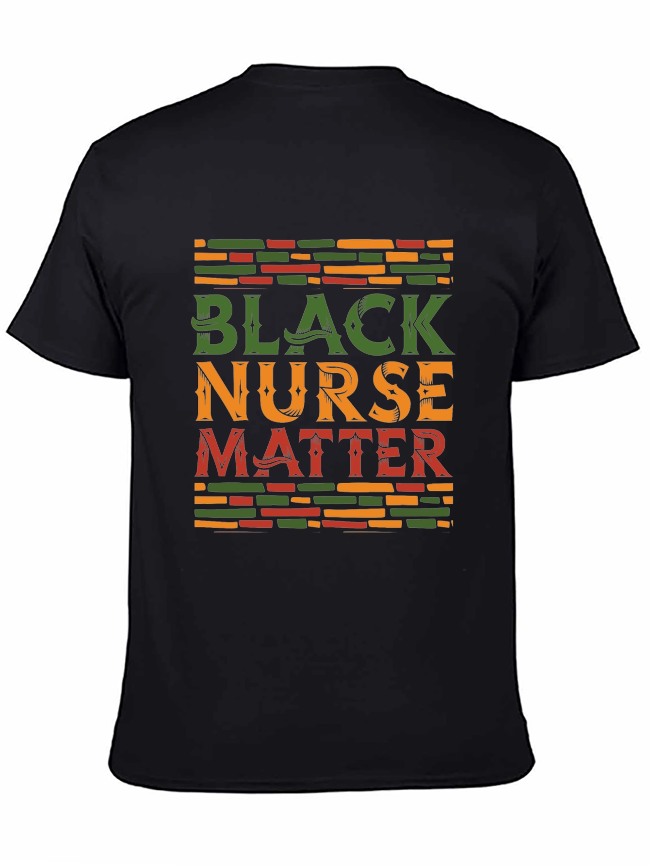 Camiseta Black Nurse Matter Algodón Unisex