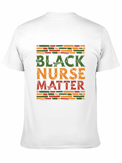 Camiseta Black Nurse Matter Algodón Unisex
