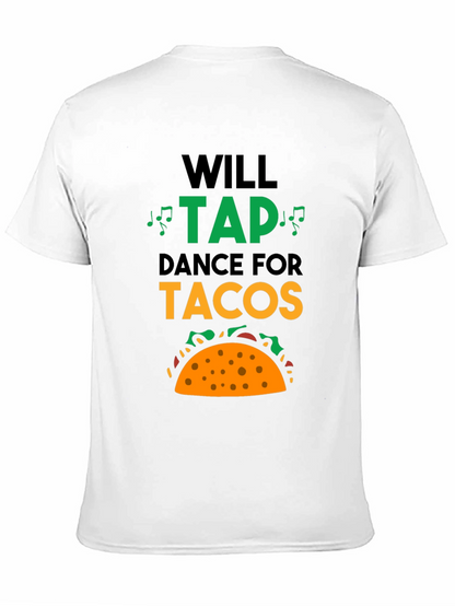 Camiseta Negra Tap Dance For Tacos