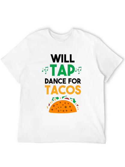 Camiseta Negra Tap Dance For Tacos