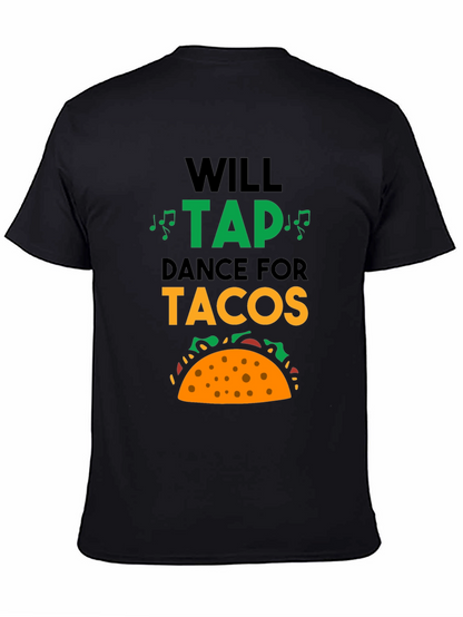 Camiseta Negra Tap Dance For Tacos