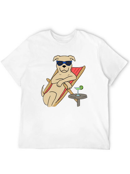 Camiseta Relax Perro con Gafas de Sol
