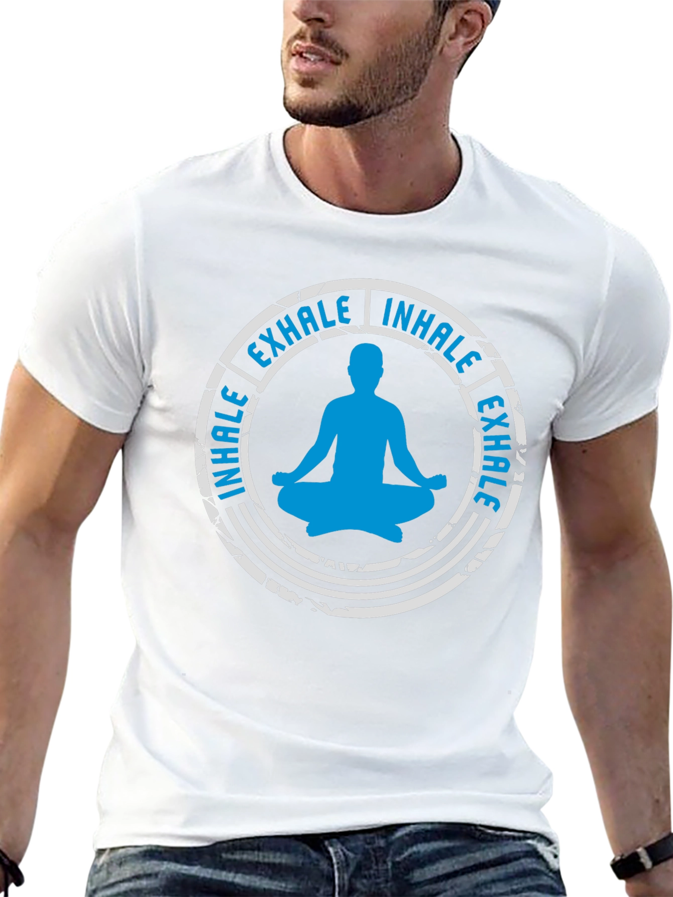 Camiseta Yoga Inhale Exhale