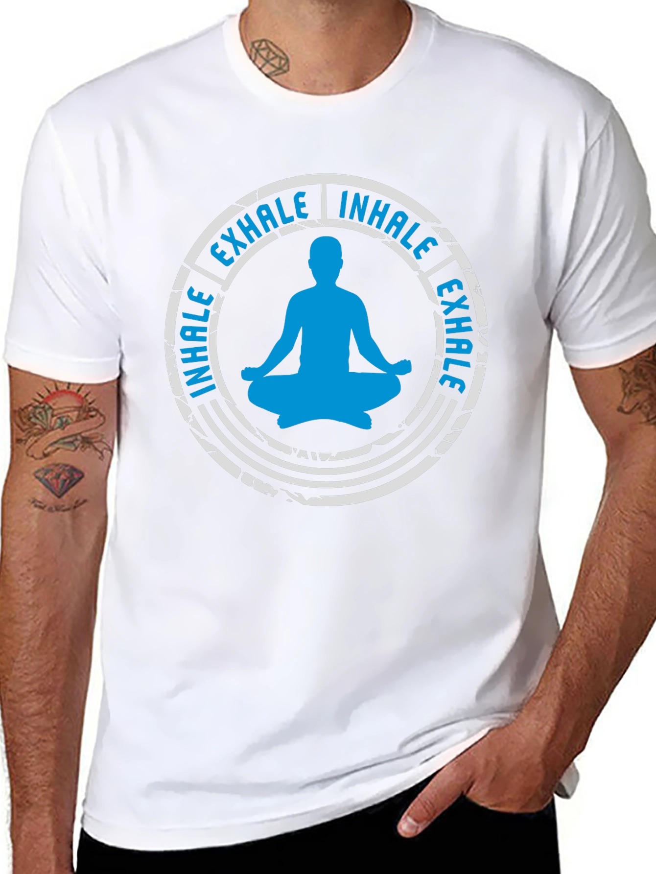 Camiseta Yoga Inhale Exhale