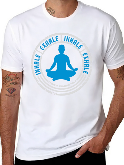 Camiseta Yoga Inhale Exhale