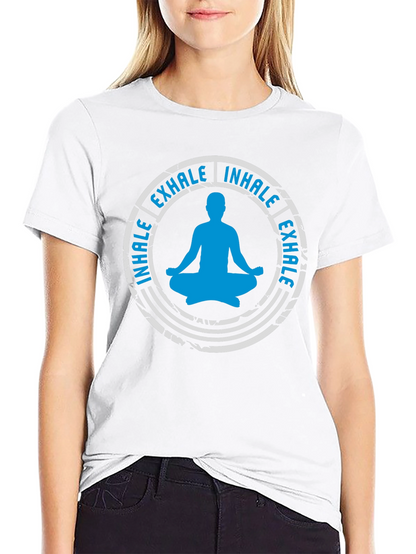 Camiseta Yoga Inhale Exhale
