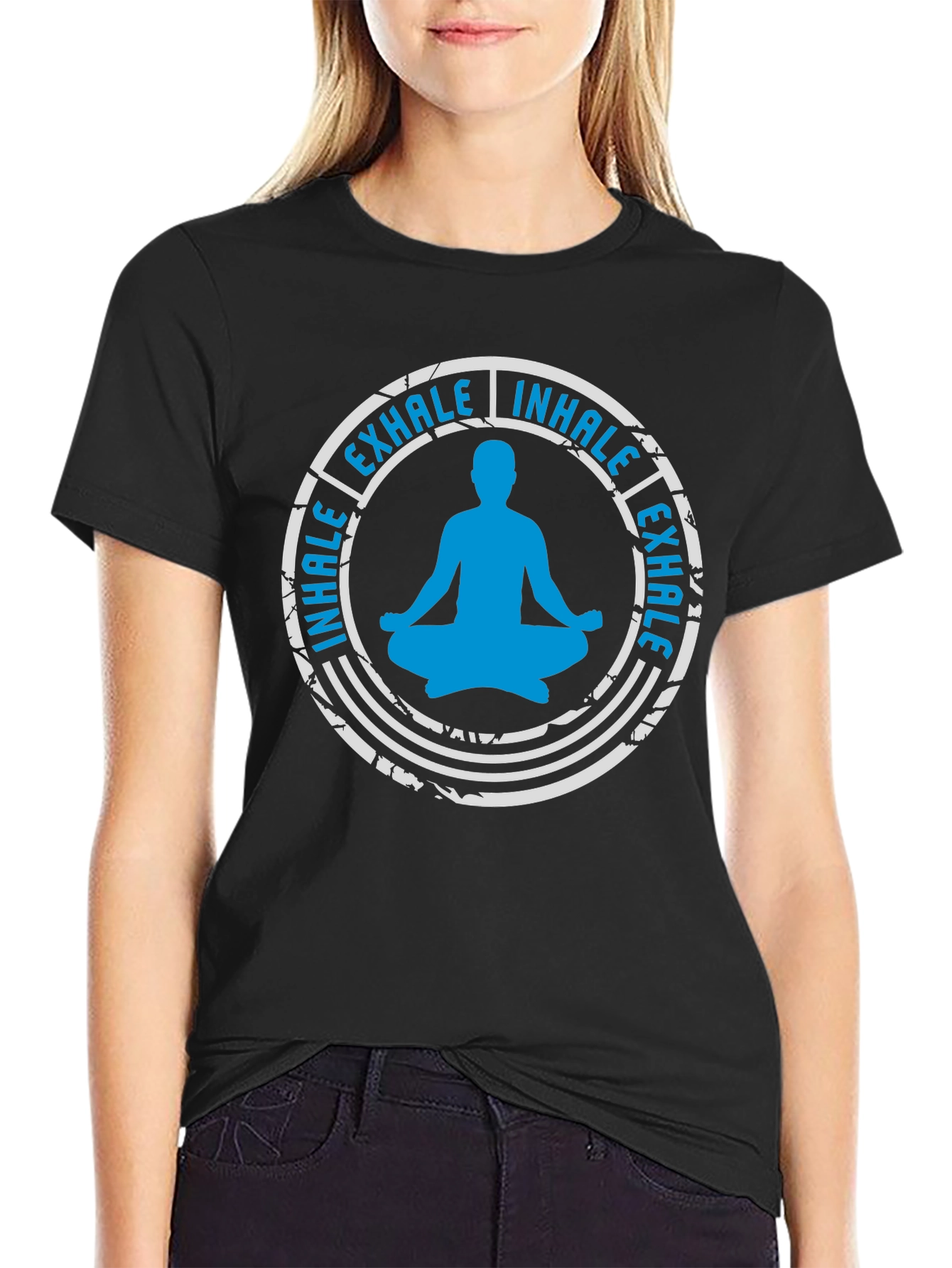 Camiseta Yoga Inhale Exhale