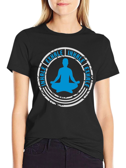 Camiseta Yoga Inhale Exhale