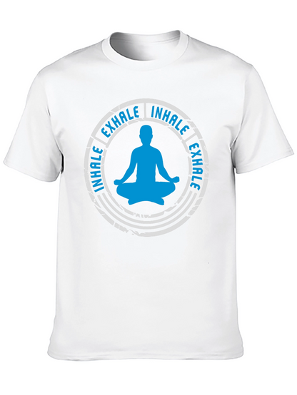 Camiseta Yoga Inhale Exhale