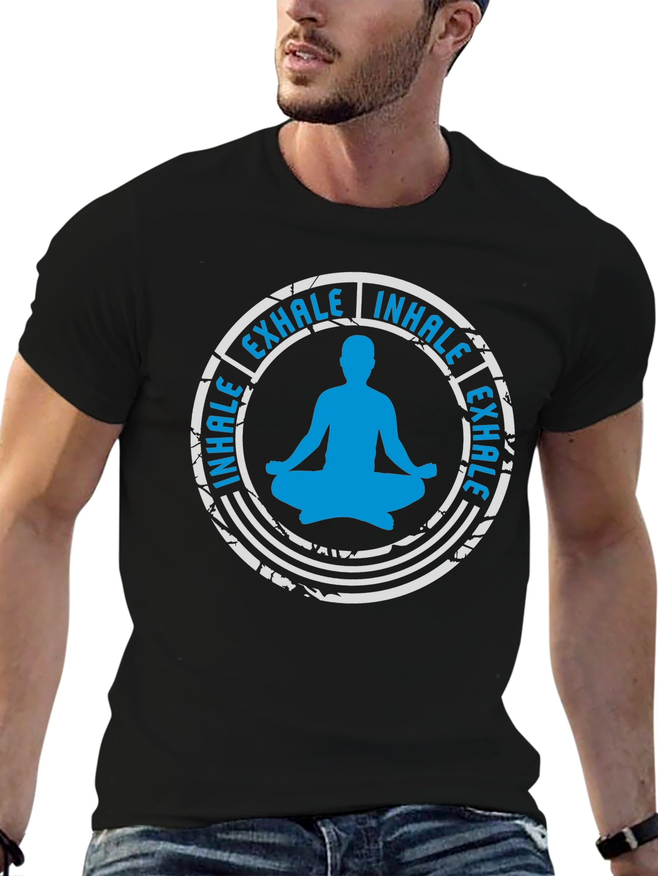 Camiseta Yoga Inhale Exhale