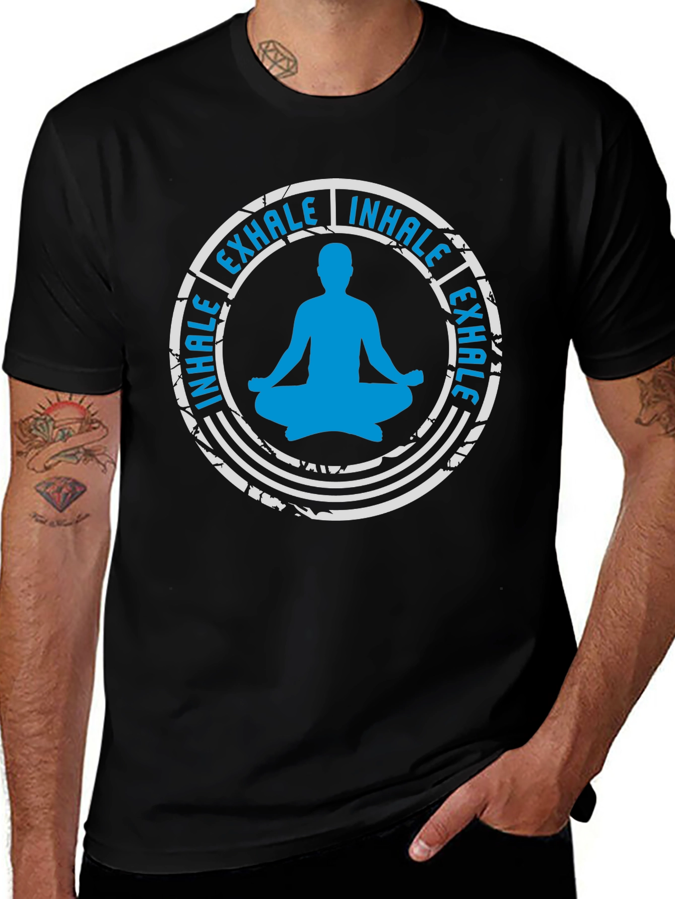 Camiseta Yoga Inhale Exhale