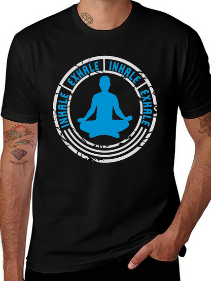 Camiseta Yoga Inhale Exhale