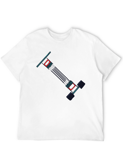 Camiseta Negra Hombre Diseño Original Pogo