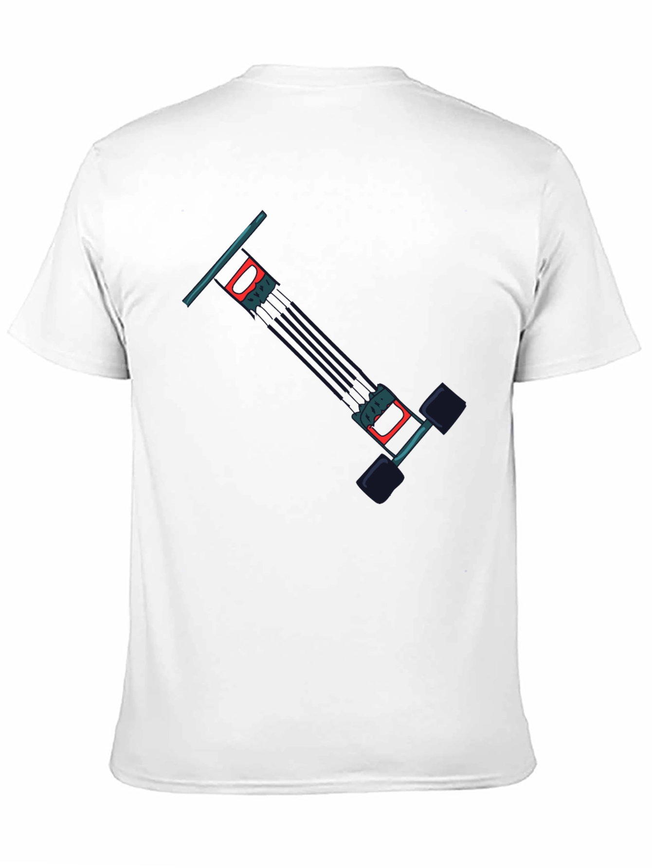 Camiseta Negra Hombre Diseño Original Pogo