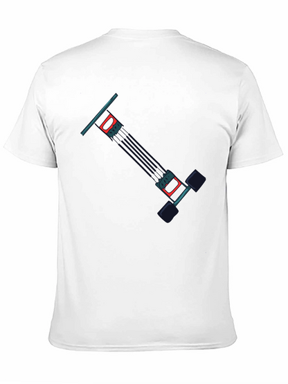 Camiseta Negra Hombre Diseño Original Pogo