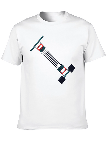 Camiseta Negra Hombre Diseño Original Pogo