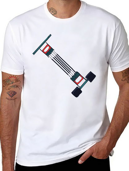 Camiseta Negra Hombre Diseño Original Pogo