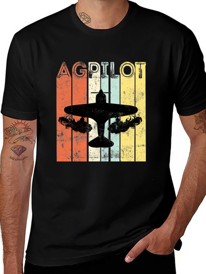 Camiseta Ag Pilot Retro para Hombre