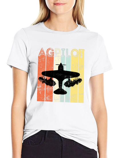 Camiseta Ag Pilot Retro para Hombre
