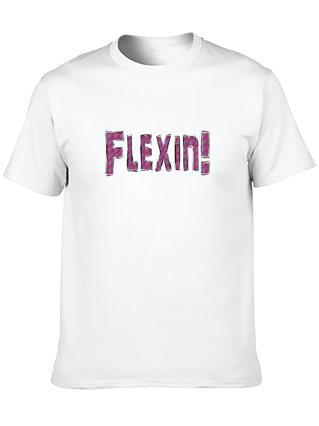 Camiseta Negra Flexin! Diseño Atrevido y Cómoda