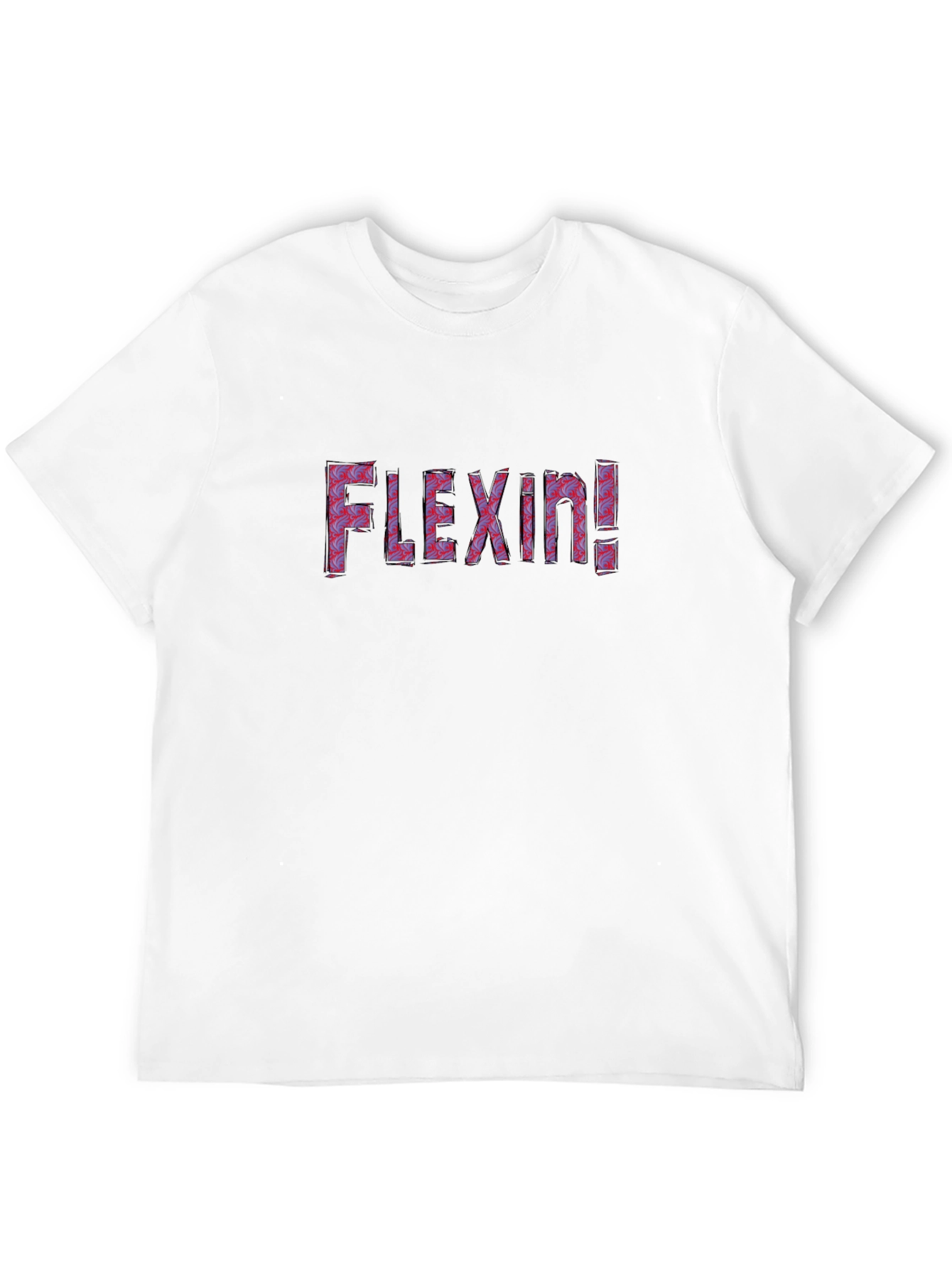 Camiseta Negra Flexin! Diseño Atrevido y Cómoda