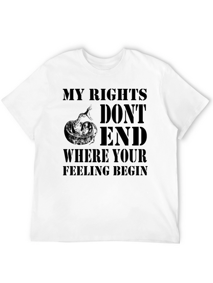 Camiseta Negra: Mis Derechos Seriente