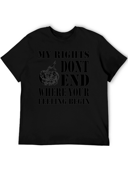 Camiseta Negra: Mis Derechos Seriente
