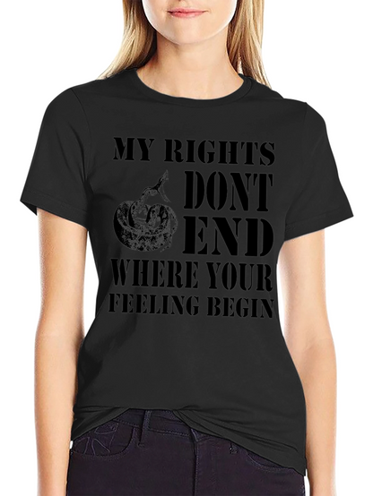 Camiseta Negra: Mis Derechos Seriente