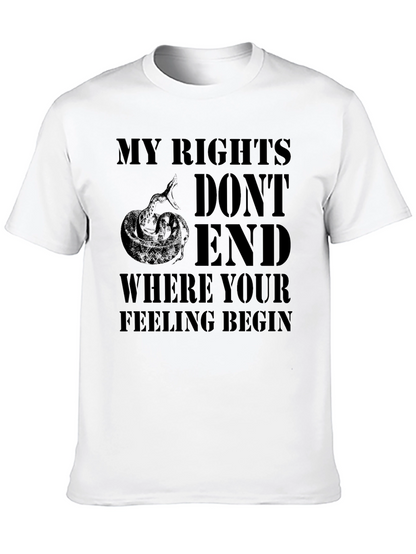 Camiseta Negra: Mis Derechos Seriente